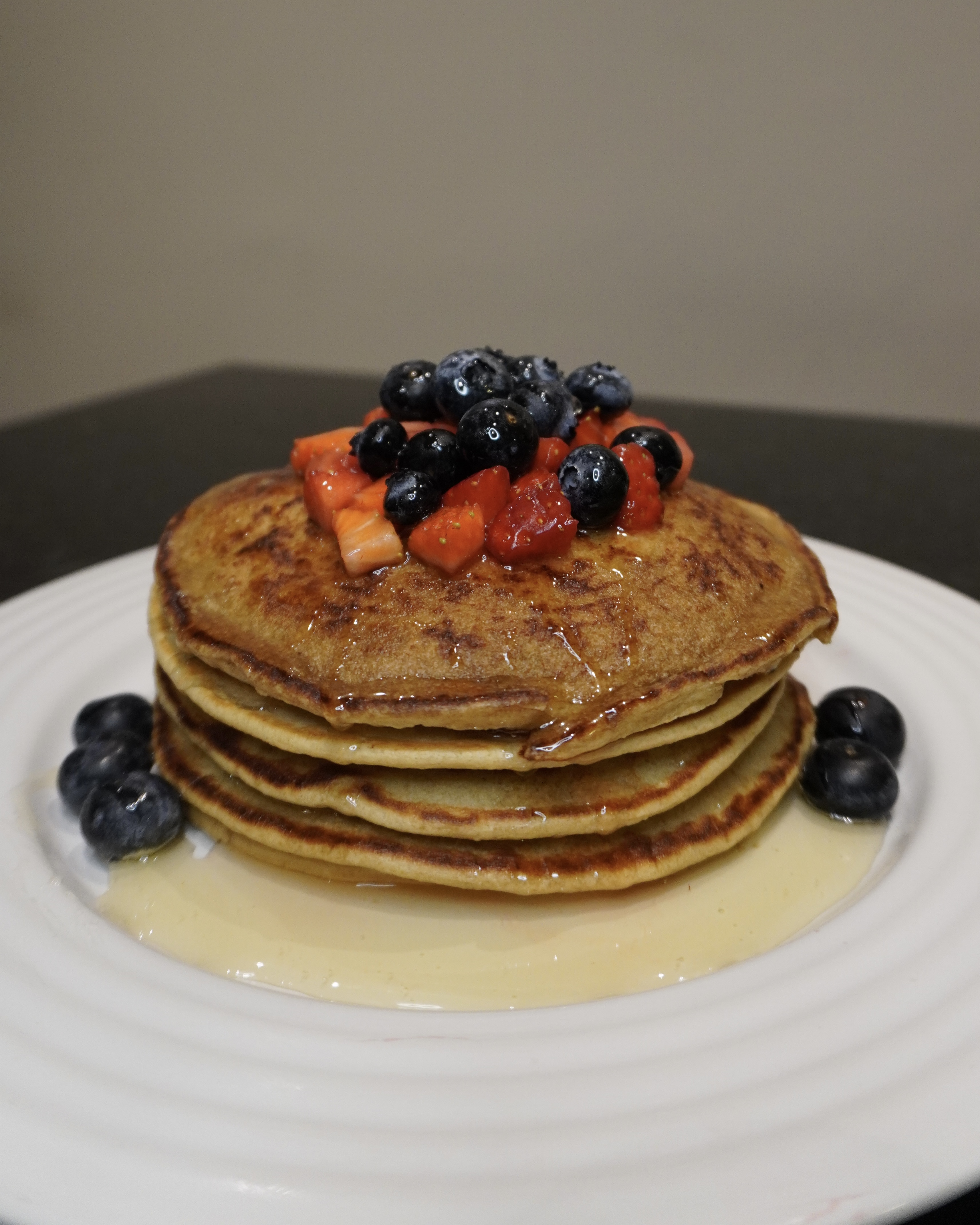 Hotcakes de Avena con Plátano